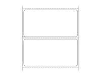 Zebra Z-Perform 1000D - labels - 6078 label(s) - 76.2 x 38.1 mm 3007007