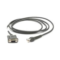 Zebra - serial cable - DB-9 to RJ-45 (10 pin) - 4.6 m CBA-R21-S15PAR