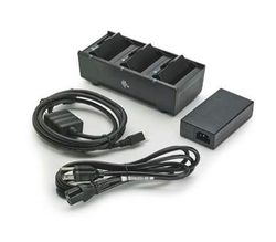 Zebra 3-Slot Battery Charger - printer battery charging cradle (UK) SAC-MPM-3BCHGUK1-01