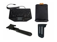 Havis Premium Package - keyboard - chiclet style, with mount - with touchpad - QWERTY Input Device PKG-KBM-105-1