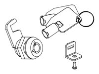 Datamax-O''Neil Cabinet Lock w/Security Slot - printer lock kit OPT78-2906-01