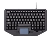 iKey Full Travel IK-88-TP-USB - keyboard - with touchpad 420094