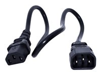 Zebra - power cable - power IEC 60320 C13 to IEC 60320 C14 - 50 cm CS-RAC-IEC-CRD