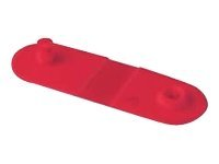Zebra wristband clips 97032-RED