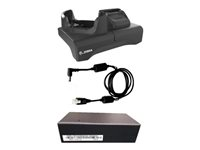 Zebra - handheld charging cradle kit - for devices with rugged boots, Ethernet capable CRD-NGTC5B-2SE1B