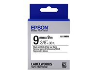 Epson LabelWorks LK-3WBN - label tape - 1 cassette(s) - Roll (0.9 cm x 9 m) C53S653003