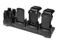 Zebra Multi-slot Charge/Communication Only Cradles - docking cradle CRD3S4T-RFD40-TC2X-COM-1R