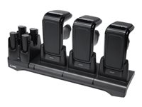 Zebra Multi-slot Charge/Communication Only Cradles - docking cradle CRD3S4T-RFD49-UNIV-COM-1R