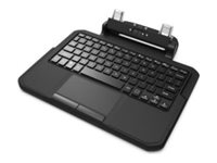 Zebra - keyboard - 2-in-1 - with touchpad, integrated handle - QWERTY - UK Input Device KYB-ET6X-2IN1-UK1-01