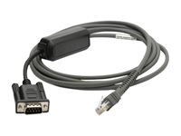 Zebra - serial cable - DB-9 - 2.13 m CBA-R10-S07ZBR