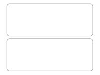 Zebra Z-Perform 1000D - labels - matte - 1690 label(s) - 101.6 x 38.1 mm 3010210-T