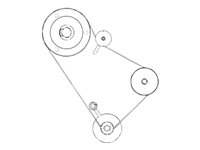 Zebra - drive motor with pulley G31197M