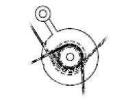 Zebra - drive motor with pulley G46198M