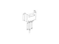 Zebra Front Panel Kit - printer mount panel kit P1050667-037