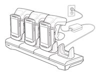 Zebra 4-Slot Charging Cradle - battery charger CRD4S-RFD8500-1R