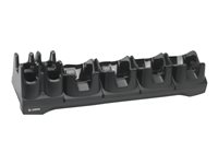 Zebra 4Slot Ethernet Cradle with 4Slot Spare Battery - docking cradle - 10Mb LAN CRD-TC8X-5SE4BC-01