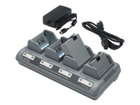 Zebra Quad Charger UCLI72-4 - power adapter + battery charger AC18177-5