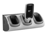 Zebra 3-Slot High Density Non-Locking Cradle - handheld charging cradle CRD-MC18-3SLOTH-01