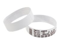 Zebra Z-Band Direct Short Range - flexible wristbands - 525 pcs. - 25.4 x 279.4 mm 3014578