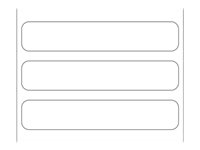 Zebra Z-Ultimate 3000T - labels - 14980 label(s) - 50.8 x 9.5 mm 3010055