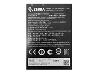 Zebra PowerPrecision - tablet battery - Li-pol - 6100 mAh - 23.61 Wh BTRY-ET4X-8IN1-01