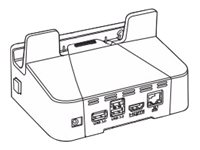 Zebra Rugged Communication and Charge Cradle - docking cradle CRD-ET5X-1SCOM2R