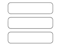 Zebra Z-Ultimate 3000T - labels - glossy - 6310 label(s) - 40.08 x 9.92 mm 3005558