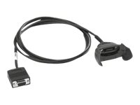 Zebra RS232 Communication and Charging Cable - serial cable - DB-9 to handheld connector 25-67866-03R